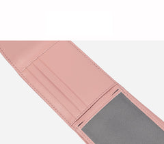 Small Women Green Leather Card Holder Small Card Wallet Sheepskin Card Holder Credit Card Holder For Women