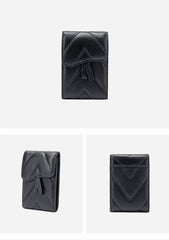 Small Women Pink Leather Card Holder Small Card Wallet Sheepskin Card Holder Credit Card Holder For Women