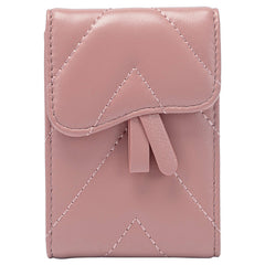 Small Women Leather Card Holder Small Card Wallet Sheepskin Card Holder Credit Card Holder For Women