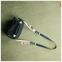 Small Womens Black&Pink NYLON Shoulder Bag Purse Cute NYLON Crossbody Purse for Ladies