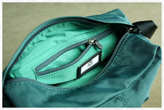 Small Womens Black&Pink NYLON Shoulder Bag Purse Cute NYLON Crossbody Purse for Ladies