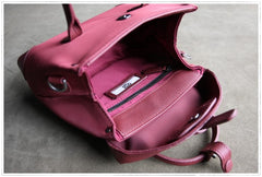 Small Womens Red NYLON Handbag Purse Cute NYLON Shoulder Bag Crossbody Purse for Ladies