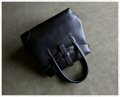 Small Womens Black Leather Handbag Purse Leather Navy Mini Shoulder Bag Handbag Purse for Ladies