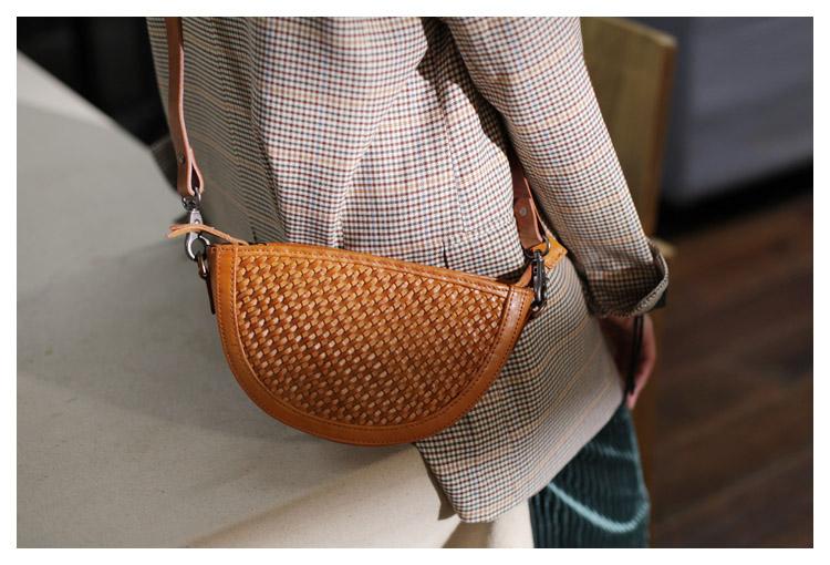 Cem woven leather purse shop