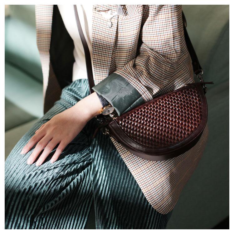 Semi circle crossbody bag on sale