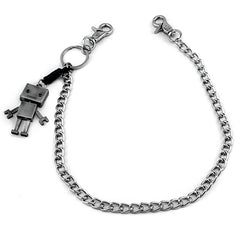 Cool Robot Silver Mens Pants Chain Biker Wallet Chain jeans chain jean chain Wallet Chain For Men