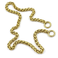 Solid Brass Cool Punk Rock Wallet Chain Biker Trucker Wallet Chain Trucker Wallet Chain for Men