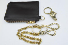 Solid Brass Cool Punk Rock Wallet Chain Biker Trucker Wallet Chain Trucker Wallet Chain for Men