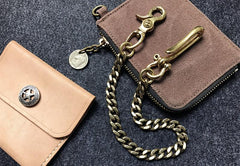 Solid Brass Cool Punk Rock Wallet Chain Biker Trucker Wallet Chains Trucker Wallet Chain for Men