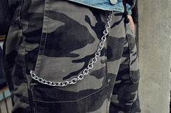 Solid Stainless Steel Cool Punk Rock Wallet Chain Biker Trucker Wallet Chain Trucker Wallet Chain for Men