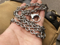 Biker Wallet Chain Solid Stainless Steel Wallet Chain Chains for Mens Wallets Silver Wallet Chain 