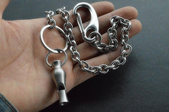 Solid Stainless Steel Cool Punk Rock Wallet Chain Biker Trucker Wallet Chain Trucker Wallet Chain for Men