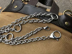 Solid Stainless Steel Wallet Chain Biker Wallet Chain Chains for Mens Wallets Silver Wallet Chain 