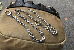 Solid Stainless Steel Wallet Chain Biker Wallet Chain Chains for Mens Wallets Silver Wallet Chain 