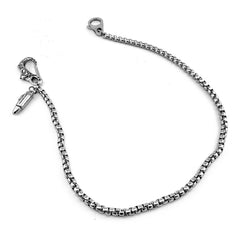 Cool Stainless Steel Mens Bullet Pants Chain Wallet CHain Biker Wallet Chain For Men