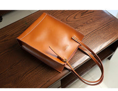 Stylish LEATHER WOMEN Vertical Tote BAG Handmade Cute Shopper Tote Purses FOR WOMEN