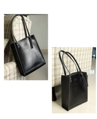 Stylish LEATHER WOMEN Vertical Tote BAG Handmade Cute Shopper Tote Purses FOR WOMEN