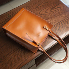 Stylish LEATHER WOMEN Vertical Tote BAG Handmade Cute Shopper Tote Purses FOR WOMEN