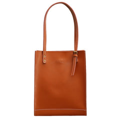Stylish LEATHER WOMEN Vertical Tote BAG Handmade Cute Shopper Tote Purses FOR WOMEN