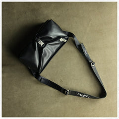 Stylish Men Coffee Leather Shoulder Purse Side Bag Leather Messenger Bag for Men