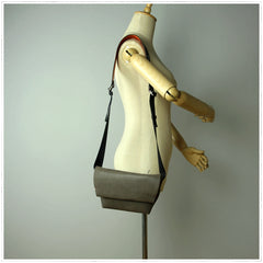 Stylish Womens Coffee Leather Sling Bag Crossbody Shoulder Bag Purse Sling Pack for Ladies