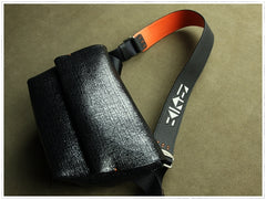 Stylish Womens Coffee Leather Sling Bag Crossbody Shoulder Bag Purse Sling Pack for Ladies