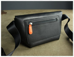 Stylish Womens Coffee Leather Sling Bag Crossbody Shoulder Bag Purse Sling Pack for Ladies