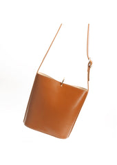 Stylish Bucket Bag LEATHER WOMENs SHOULDER BAG Purses FOR WOMEN