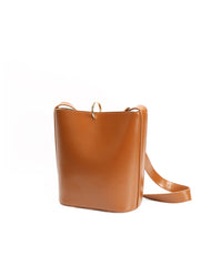 Stylish Bucket Bag LEATHER WOMENs SHOULDER BAG Purses FOR WOMEN