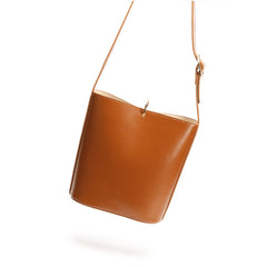 Stylish Bucket Bag LEATHER WOMENs SHOULDER BAG Purses FOR WOMEN
