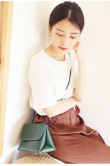 Stylish Cute LEATHER WOMENs SHOULDER BAGs Purses FOR WOMEN