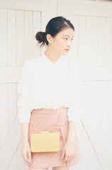 Stylish Cute Wooden WOMENs SHOULDER BAGs Chain Purses FOR WOMEN