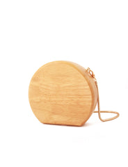Stylish Cute Wooden WOMENs SHOULDER BAGs Chain Purses FOR WOMEN