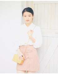 Stylish Cute Wooden WOMENs SHOULDER BAGs Chain Purses FOR WOMEN