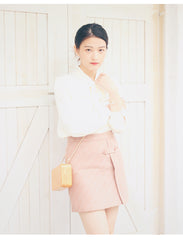 Stylish Cute Wooden WOMENs SHOULDER BAGs Chain Purses FOR WOMEN