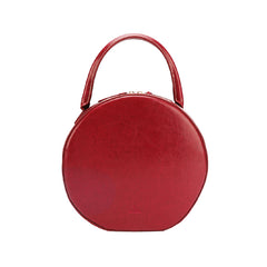 Stylish LEATHER WOMENs Circle Handbags SHOULDER BAG Purse FOR WOMEN