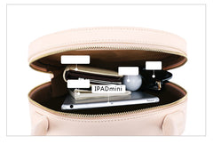 Stylish LEATHER WOMENs Circle Handbags SHOULDER BAG Purse FOR WOMEN