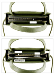 Stylish LEATHER WOMENs Circle Handbags Round SHOULDER BAGs Purse FOR WOMEN