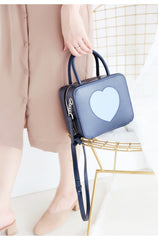 Stylish LEATHER WOMENs Cube Handbags SHOULDER Purse FOR WOMEN