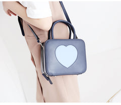 Stylish LEATHER WOMENs Cube Handbags SHOULDER Purse FOR WOMEN