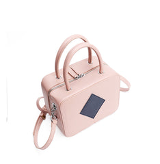 Stylish LEATHER WOMENs Cube Handbags SHOULDER Purse FOR WOMEN