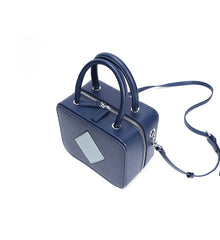 Stylish LEATHER WOMENs Cube Handbags SHOULDER Purse FOR WOMEN