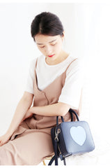 Stylish LEATHER WOMENs Cube Handbags SHOULDER Purse FOR WOMEN
