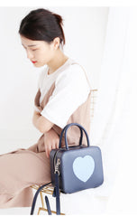 Stylish LEATHER WOMENs Cube Handbags SHOULDER Purse FOR WOMEN