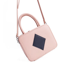 Stylish LEATHER WOMENs Cube Handbags SHOULDER Purse FOR WOMEN