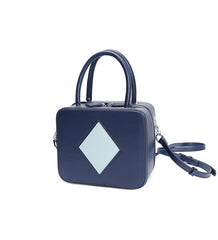 Stylish LEATHER WOMENs Cube Handbags SHOULDER Purse FOR WOMEN