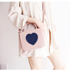 Stylish LEATHER WOMENs Cube Handbags SHOULDER Purse FOR WOMEN