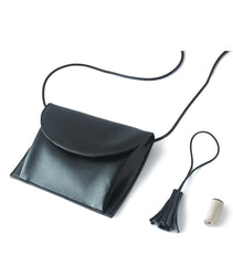 Stylish LEATHER WOMENs Cute Mini SHOULDER Bag Purse with Tassels