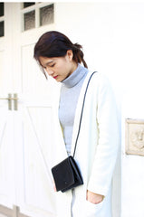 Stylish LEATHER WOMENs Cute Mini SHOULDER Bags Purse with Tassels