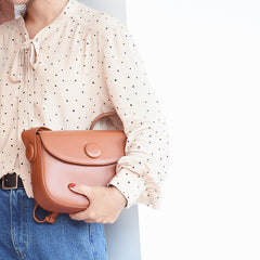 Stylish LEATHER WOMENs Cute Saddle SHOULDER Bags Purse with Tassels